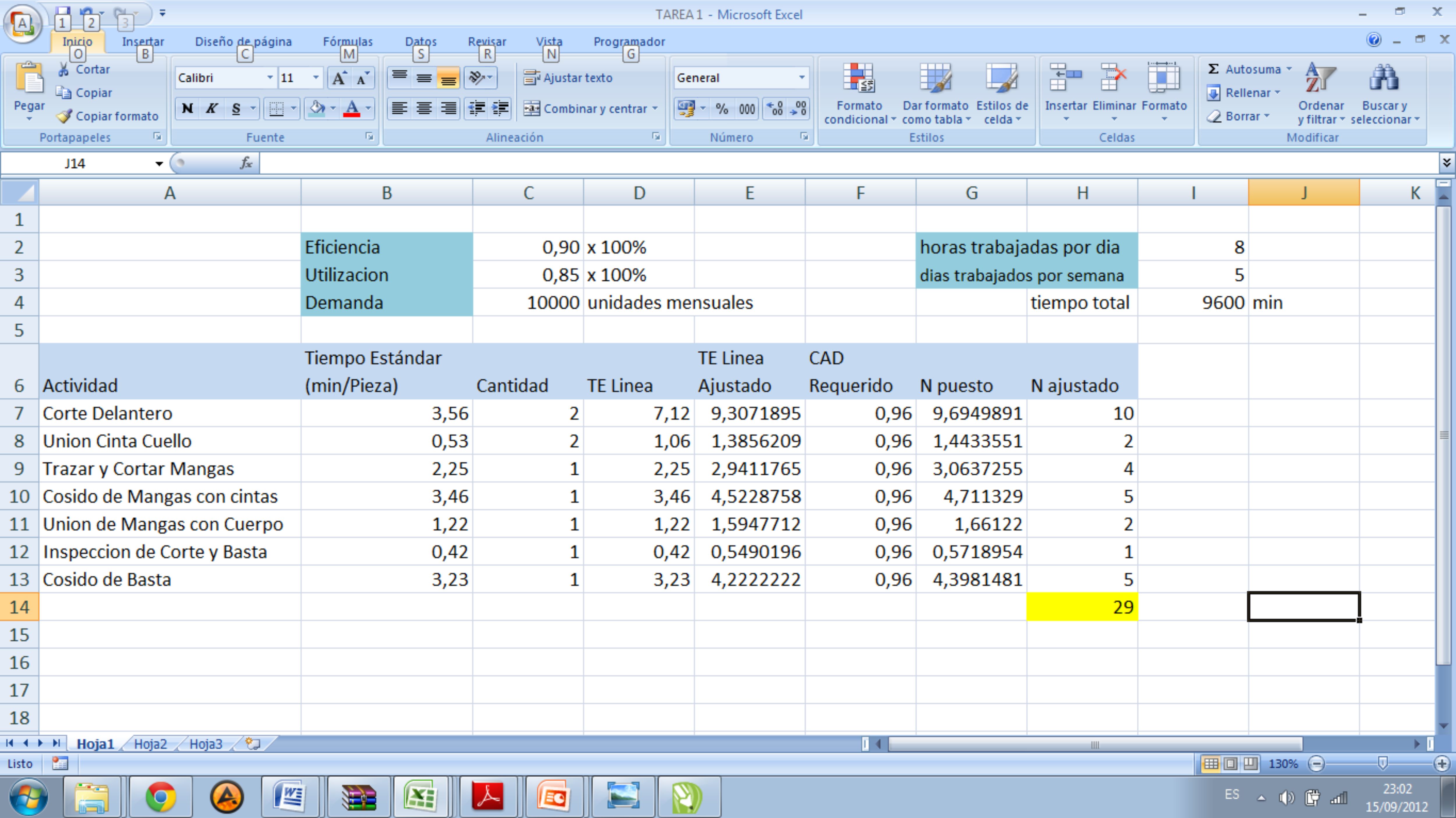 Ejemplo De Cuadro Comparativo En Excel Ejemplo Sencillo
