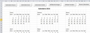 Calendario Inicial 300x110 Calendario 2013 en Excel