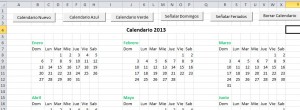 calendario verde1 300x110 Calendario 2013 en Excel