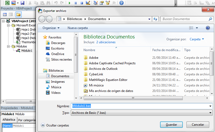 ¿Cómo exportar o importar un modulo en Excel? « Excel Avanzado