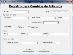 form registro 300x227 Plantilla para Registro de Cambio de Artículos