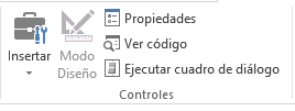 CONTROLES Ficha Desarrollador en Excel