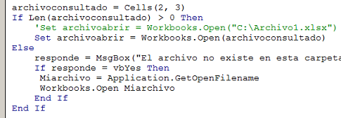 Abrir archivo con Macros Macro para abrir y cerrar archivos en Excel