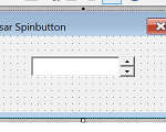 Ejemplo spinbutton Excel